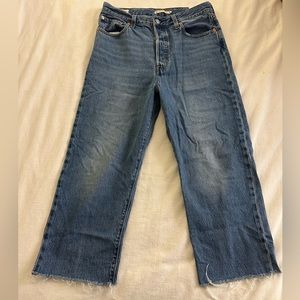 Levi’s Ribcage Straight Ankle, size 31